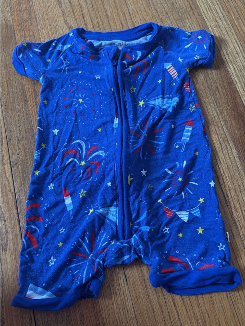 Little sleepies firecracker shorty 6/12